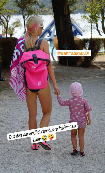 Waterproof Backpack 30 Liter - Pink